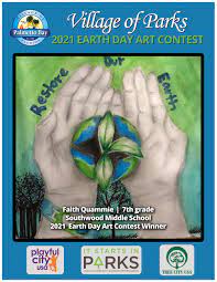 What one step will you take halt the assault of climate change? Earth Day Art Contest 2021 Palmetto Bay Fl