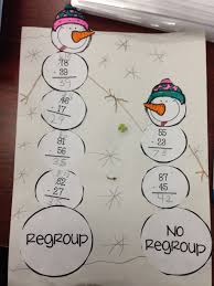 What Did One Snowman Say To The Other Snowman Math Worksheet Answers Winter Activities And 2 Freebies Winter Math Activities Christmas Math Math Subtraction