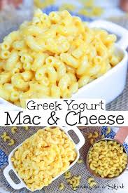 Greek Yogurt Mac And Cheese Healthy Creamy In 2020 Mac And Cheese Healthy Greek Yogurt Recipes Healthy Yogurt Recipes Healthy