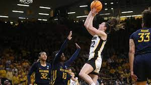 Iowa's Caitlin Clark in close range for March Madness scoring records