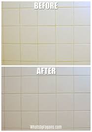 This grout cleaning tip uses vinegar and two other natural ingredients you probably already have in your home, with additional diy cleaning recipes for and all you need to do this is vinegar in a spray bottle, baking soda, and a grout brush like this one. How To Clean Bathroom Tile Grout With Vinegar And Baking Soda