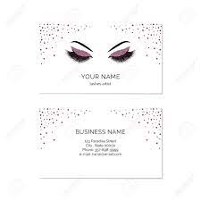 15% off with code zazpartyplan. Makeup Artist Business Card Vector Template Royalty Free Cliparts Vectors And Stock Illustration Image 92543587