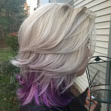 40 Ideas Of Peek A Boo Highlights For Any Hair Color Peekaboo Hair Hair Styles Lavender Hair