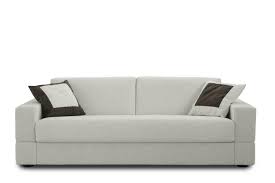 Con rete a doghe e materasso espanso spessore 11 cm. Divano Letto Sfoderabile Tessuto Brian
