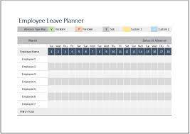 We've teamed up with farillio to bring you an annual leave policy template that you can customise to make sure that it works for you. Employee Leave Planner Template For Ms Excel Word Excel Templates