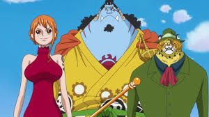 Nami in her third Whole Cake Island Outfit