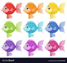 set of colorful fish illustration download a free preview or high quality adobe illustrator ai eps pdf and high colorful fish fish illustration fish vector