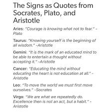 Zodiac Signs As Quotes From Socrates Plato And Aristotle Astrology Zodiac Zodiac C N On Instagram My Astrology Quotes Understanding
