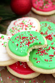 99 christmas cookie recipes to fire up the festive spirit. Christmas Sugar Cookies With Cream Cheese Frosting Sweet Spicy Kitchen