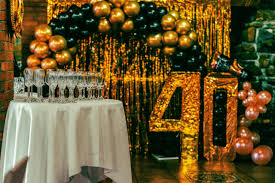 40th Birthday Party Ideas: How to Make the Big 4-0 Extra Special