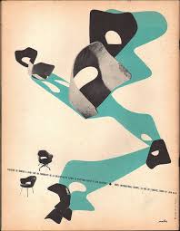 Herbert Matter Knoll Ad L œil Magazine 1956 Boeken Vis 1950 S
