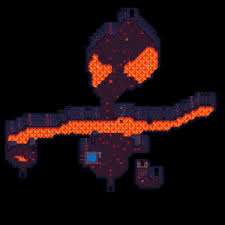 The quarry mine entrance, above the bridge. Volcano Dungeon Stardew Valley Wiki