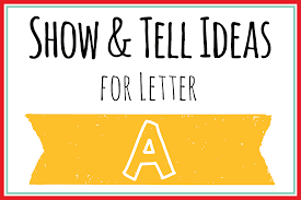 Many channels and tv shows contain inappropriate content that your children don't need to see. Show And Tell Letter A 25 Ideas For Preschoolers Mary Martha Mama