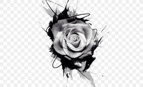 However, it can also represent temptation and dual nature. Tattoo Drawing Rose Pink Png 500x500px Tattoo Arm Black Black And White Black Rose Download Free