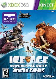 Juegos kinect niños 3 años. Amazon Com Ice Age Continental Drift Kinect Xbox 360 Activision Inc Videojuegos