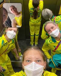 Behind the scenes: AUS cricketers at CWG