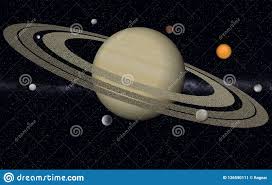 Saturno stock de ilustración. Ilustración de manera - 126590111
