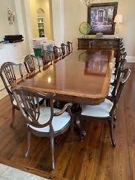 Some light marking to table top but generally very good condition. Henredon Aston Court Formal Dining Table Ebay