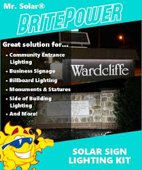 Mr Solar Mslk851102 85 Watt Solar Sign Lighting System Kit