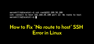 Many guides on null byte require using the secure shell (ssh) to connect to a remote server. How To Fix No Route To Host Ssh Error In Linux