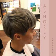 Instead, keep things simple and style your short not only does this man wear his hair long, it's what some would call very long, and is also left wavy and when it comes to having grey hair and maintaining a silver fox look, the answer is simple. Ash Grey Looks Really Attractive On Men Park Jun Korean Hair Salon Straight Perm Color Wedding Facebook
