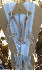 Maybe you would like to learn more about one of these? Not Again Are These Flip Flops Blue And Gold Or White And Gold Daily Mail Online