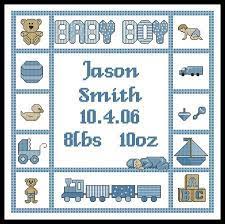 Maybe you would like to learn more about one of these? Baby Boy Sampler 1 By Artecy Printed Cross Stitch Chart