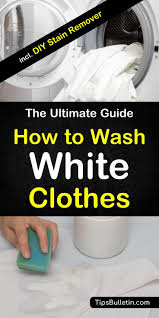 So i tossed in the colored and whites together while washing with cold water. 6 Smart Ways To Wash White Clothes