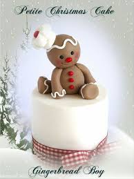Gingerbread Man Christmas Cake Designs Christmas Cake Decorations Christmas Themed Cake