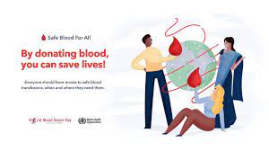 World blood donor day (wbdd) is a global event that is organized on june 14th annually to raise awareness regarding the importance of blood donations. World Blood Donor Day 2019 Safe Blood For All European Blood Alliance