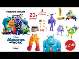 Андерсон, роб гиббс, кейт гуд. First Look Mattel Disney Monsters At Work Toys Revealed Youtube