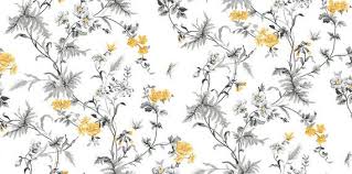 Removable Wallpaper Yellow Flowers Wallpaper Self Adhesive Etsy Black And Blue Wallpaper Wallpaper Designs For Walls Orange Wallpaper