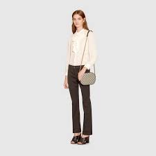 This gucci bag is perfect for an evening out, parties, and special events. Beige Gg Supreme Mini Chain Bag Gucci Ae