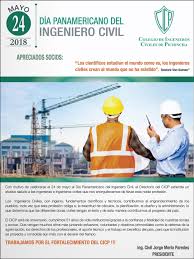 El ingeniero civil es el profesional que supervisa que todo el proyecto se cumpla de acuerdo a lo planeado. Dia Panamericano Del Ingeniero Civil