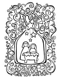 It was a clear and starry night when jesus was born, as illustrated by this coloring page. Free Printable Nativity Coloring Pages Coloring Home