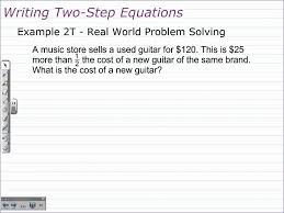 Find the unknown value given in each shape. Writing And Solving Two Step Equations Algebra 1 Math Help Youtube