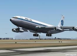 Fs2004 707 320adv Pan Am Boeing 707 Pan American Airlines Boeing Aircraft