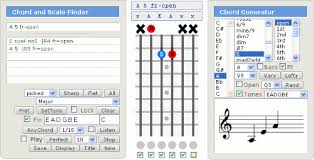 Gootar Guitar Chord Generator And Scale Finder Programs
