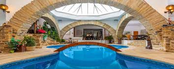 New home designs latest indoor home swimming pool from home plans with indoor pool. Luxury Hobbit Home With An Indoor Pool In England Inhabitat Green Design Innovation Architecture Green Building