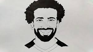 Contact mohamed salah on messenger. How To Draw Mohamed Salah From Liverpool Step By Step Youtube