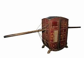 Christian Art -Old Goa - A sedan chair ...