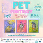 Pet Portrait Printmaking Workshop