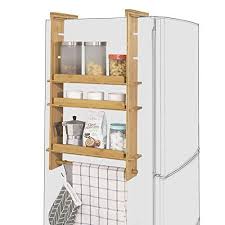 Sobuy Kcr03 N Etagere A Suspendre Pour Refrigerateur Avec Ventouses Etagere A Epices 3 Etag En 2020 Etagere A Epices En Bois Etagere A Epices Idee Deco Petite Cuisine