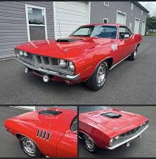 Image result for Rally Red 1971 Barracuda