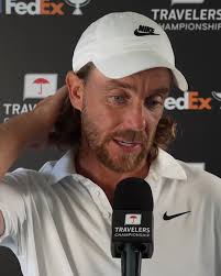 Tommy Fleetwood addressed the media after his tough loss at the Travelers  Championship.