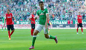 139 matches, 55 won, 31 draw, 53 lost. Werder Torjager Franco Di Santo Im Interview