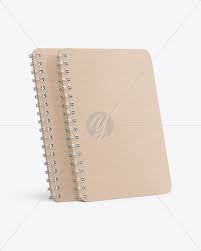 The best free mockups in one place. Spring Kraft Notebooks Mockup In Stationery Mockups On Yellow Images Object Mockups