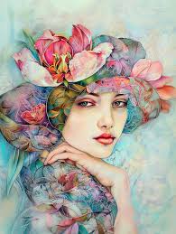 Elaborate Hat Cross Stitch Pattern