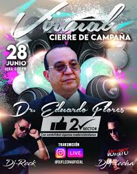 CIerre de una exitosa campaña electoral del Dr. @eflorescastro Sin  persecusiones, con derecho a disentir, derecho a opinar y escuchar a todos  los candidatos, respeto al pensamiento contrario, tolerancia a los  irrespetos