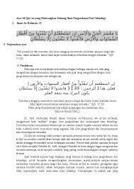 Untuk mendapatkan manfaat dari doa diatas maka anda bisa mengamalkannya dengan tata cara berikut Doc Ayat Al Qur An Yang Mnerangkan Tentang Ilmu Pengetahuan Dan Teknologi 1 Surat Ar Rahman 33 Efendi Fendi Academia Edu